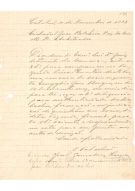 Via 2º Cível, Faz. Públicas - Processo de Divisão da Fazenda Pires - Requerido por Emydio José Bo...