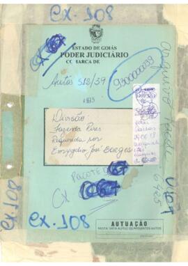 Via 2º Cível, Faz. Públicas - Processo de Divisão da Fazenda Pires - Requerido por Emydio José Bo...