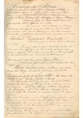 Livro - Nomeação de Juízes Municipais - Parte 5