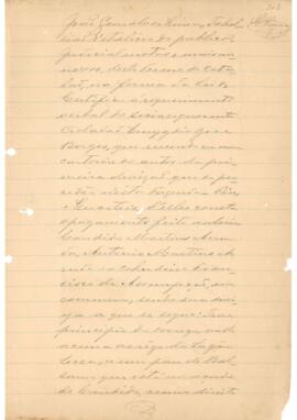 Via 2º Cível, Faz. Públicas - Processo de Divisão da Fazenda Pires - Requerido por Emydio José Bo...