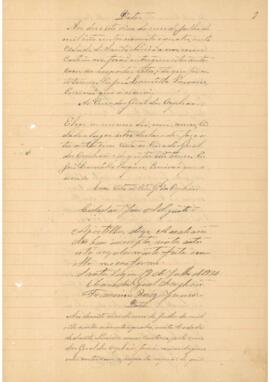 Inventário de Belisaria Gomes de Jesus - Parte 2