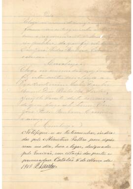 Sumário de Culpa envolvendo A Justiça X Amadeu da Silva Leão e outros - Parte 6