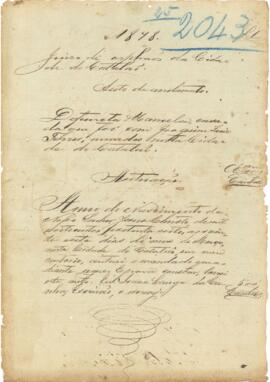 Inventário de Manoela Candida de Oliveira - Parte 1