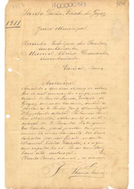 Inventário de Manoel Vieira Caixeta