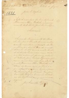 Inventario de Dionisio Alves Rabello - Parte 1