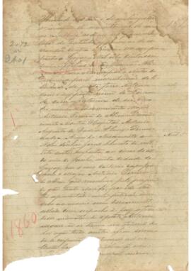 Traslado dos Autos de embargo e manutenção de liberdade do escravizado Antonio - Maj. Antonio Per...