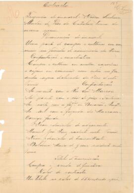 Via 2º Cível, Faz. Públicas - Processo de Divisão da Fazenda Pires - Requerido por Emydio José Bo...