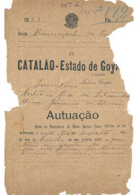 Inventário de Antonio José da Silva 