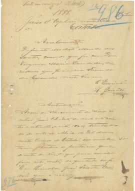 Arrolamento de Modesto Mendes dos Santos 