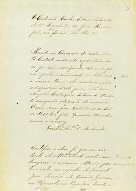 Ação Cível – Auto de depósito de escravizados, bens do espólio de José de Tal