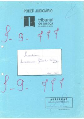 Inventário de João da Silva Santos - Parte 1