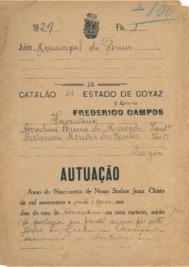 Inventário de Arondina Pereira de Macedo 