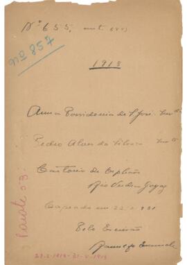 Inventário de Anna Possidonia de São José 