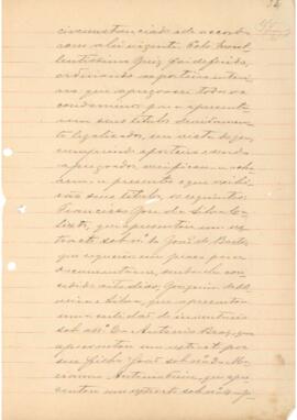 Via 2º Cível, Faz. Públicas - Processo de Divisão da Fazenda Pires - Requerido por Emydio José Bo...
