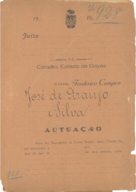 Inventário de José de Araujo e Silva 