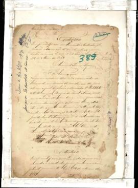 Inventário de Joaquim Sebastião de Souza